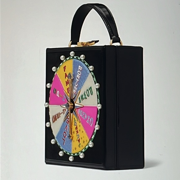 🎲  KATE SPADE FORTUNE FAVORS EMBELLISHED 3D TOP-HANDLE CROSSBODY 🎲 NWT 🎲 - Picture 16 of 16